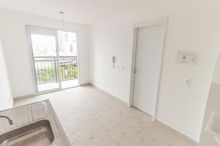 Sala/Cozinha de apartamento para alugar com 1 quarto, 29m² em Brás, São Paulo