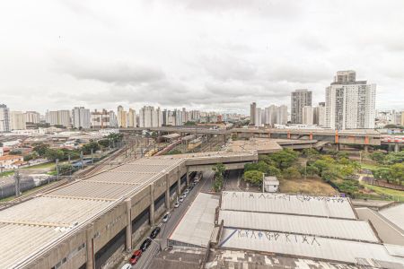 Varanda - Vista de apartamento para alugar com 1 quarto, 29m² em Brás, São Paulo