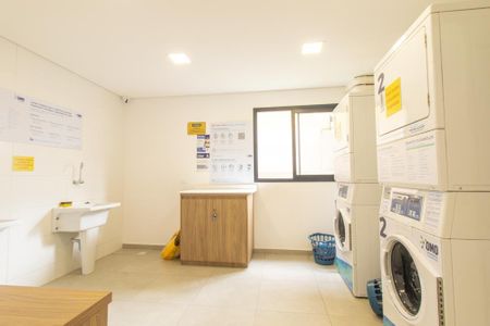 Studio para alugar com 35m², 1 quarto e sem vagaLavanderia