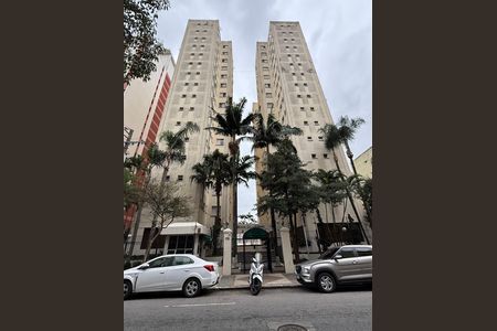 Apartamento para alugar com 29m², 1 quarto e 1 vaga Apartamento para alugar com 29m², 1 quarto e 1 vagaFachada