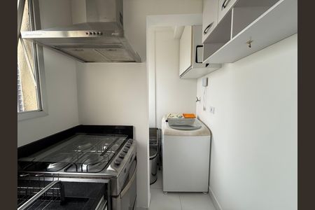 Sala/Cozinha de apartamento para alugar com 1 quarto, 29m² em Campos Elíseos, São Paulo