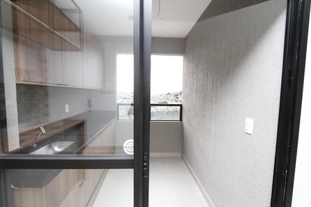 Varanda da Sala de apartamento para alugar com 2 quartos, 59m² em Nova Granada, Belo Horizonte