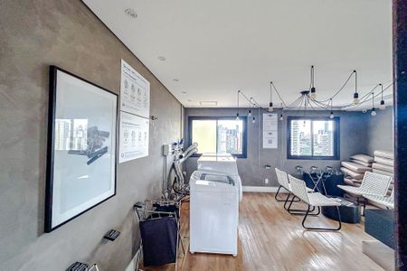 Studio à venda com 26m², 1 quarto e 1 vagaLavanderia