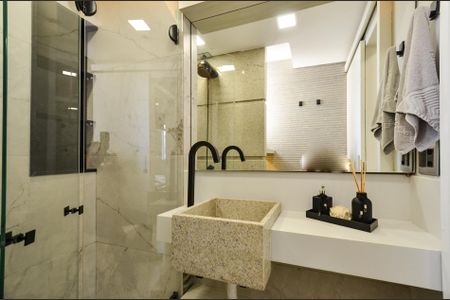 Apartamento à venda com 78m², 2 quartos e 1 vagaBanheiro Social