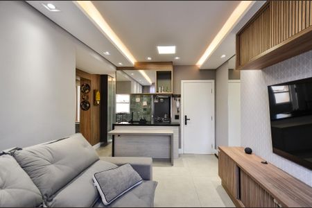 Sala de Estar de apartamento à venda com 2 quartos, 78m² em São Pedro, Belo Horizonte