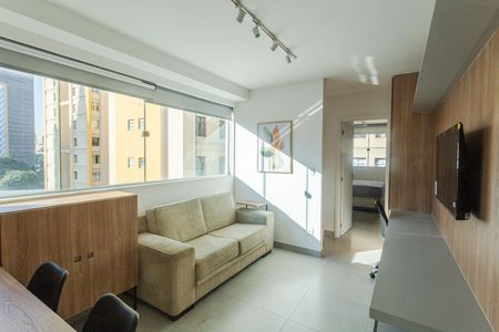 Apartamento para alugar com 42m², 1 quarto e 1 vaga Apartamento para alugar com 42m², 1 quarto e 1 vagaSala