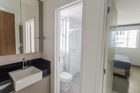 Apartamento para alugar com 42m², 1 quarto e 1 vaga Apartamento para alugar com 42m², 1 quarto e 1 vagaBanheiro Social