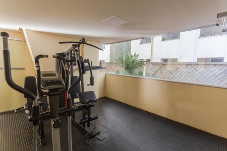 Apartamento à venda com 34m², 1 quarto e 1 vaga Apartamento à venda com 34m², 1 quarto e 1 vagaÁrea comum - Academia