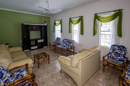 Sala de casa de condomínio para alugar com 4 quartos, 284m² em Terras de Itaici, Indaiatuba