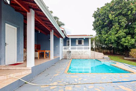 Area de piscina de casa de condomínio para alugar com 4 quartos, 284m² em Terras de Itaici, Indaiatuba