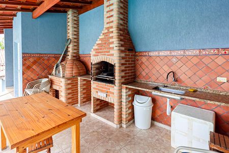 Area gourmet de casa de condomínio para alugar com 4 quartos, 284m² em Terras de Itaici, Indaiatuba