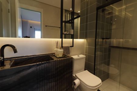 Apartamento à venda com 83m², 2 quartos e 1 vagaBanheiro da Suíte 2