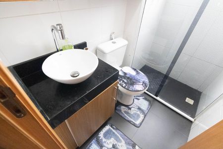 Banheiro de apartamento à venda com 2 quartos, 43m² em Campo Grande, Rio de Janeiro