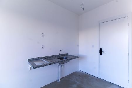 Cozinha de kitnet/studio para alugar com 1 quarto, 26m² em Mooca, São Paulo