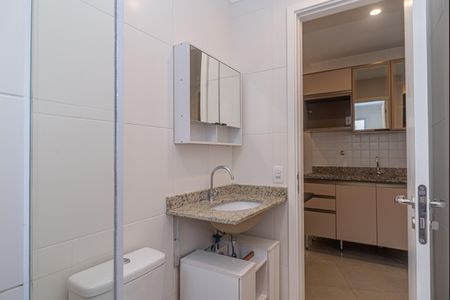 Studio para alugar com 28m², 1 quarto e sem vaga Studio para alugar com 28m², 1 quarto e sem vagaBanheiro