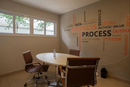 Studio para alugar com 28m², 1 quarto e sem vaga Studio para alugar com 28m², 1 quarto e sem vagaÁrea comum - Sala de Reunião