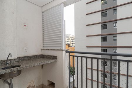 Varanda do Quarto de kitnet/studio para alugar com 1 quarto, 28m² em Bela Vista, São Paulo