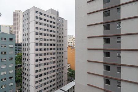 Vista da Varanda do Quarto de kitnet/studio para alugar com 1 quarto, 28m² em Bela Vista, São Paulo