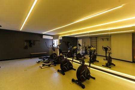 Studio para alugar com 26m², 1 quarto e sem vaga Studio para alugar com 26m², 1 quarto e sem vagaÁrea comum - Academia