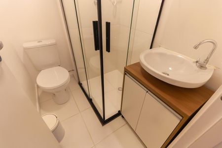 Apartamento para alugar com 25m², 2 quartos e sem vagaBanheiro