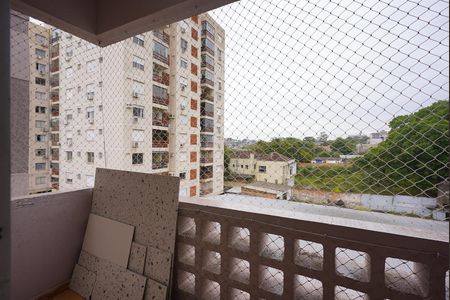 Sala - varanda de apartamento para alugar com 1 quarto, 50m² em Partenon, Porto Alegre