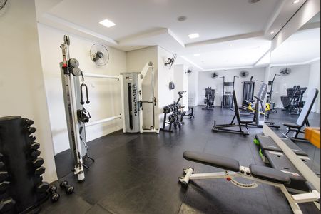 Apartamento para alugar com 90m², 3 quartos e 2 vagas Apartamento para alugar com 90m², 3 quartos e 2 vagasÁrea comum - Academia