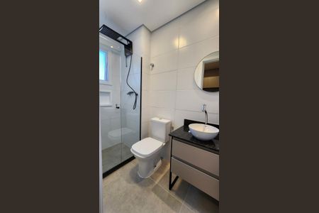 Banheiro de kitnet/studio para alugar com 1 quarto, 27m² em Vila Nova, Novo Hamburgo