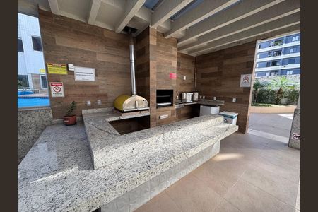 Apartamento à venda com 28m², 1 quarto e sem vaga Apartamento à venda com 28m², 1 quarto e sem vagaÁrea comum - Churrasqueira