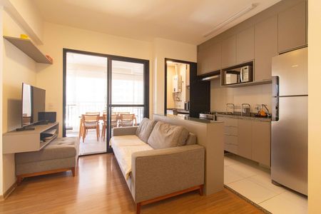 Sala de apartamento à venda com 3 quartos, 69m² em Nova Klabin, São Paulo