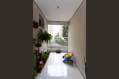 varanda de apartamento à venda com 2 quartos, 68m² em Jardim Henriqueta, Taboão da Serra