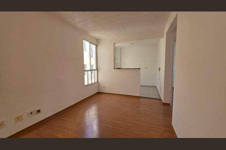 Sala de apartamento para alugar com 2 quartos, 44m² em Bairro Gávea Ii, Vespasiano
