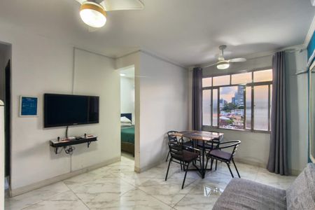 Sala de kitnet/studio para alugar com 0 quarto, 45m² em Canto do Forte, Praia Grande