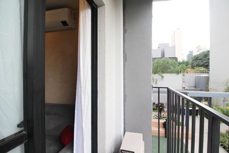 Apartamento à venda com 27m², 1 quarto e sem vagaVaranda
