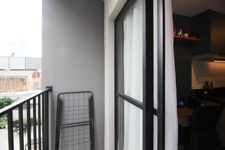 Apartamento à venda com 27m², 1 quarto e sem vagaVaranda