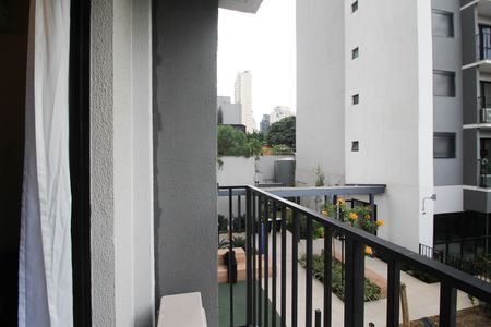 Apartamento à venda com 27m², 1 quarto e sem vagaVaranda