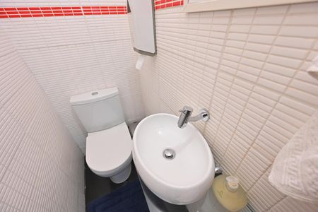 Lavabo de casa de condomínio à venda com 3 quartos, 127m² em Mirandópolis, São Paulo