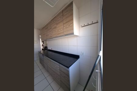 Cozinha de apartamento para alugar com 2 quartos, 50m² em campo bonito, Indaiatuba