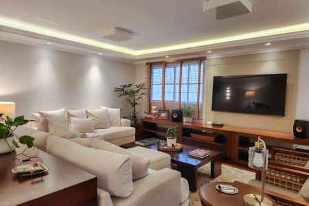 Sala de apartamento à venda com 4 quartos, 180m² em Humaitá, Rio de Janeiro