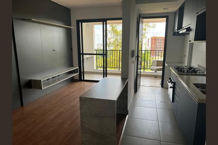 Sala de apartamento para alugar com 1 quarto, 48m² em Parque Campolim, Sorocaba