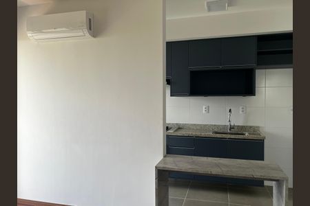 Cozinha de apartamento para alugar com 1 quarto, 48m² em Parque Campolim, Sorocaba