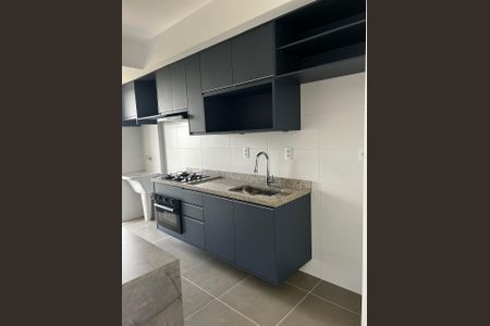 Cozinha de apartamento para alugar com 1 quarto, 48m² em Parque Campolim, Sorocaba