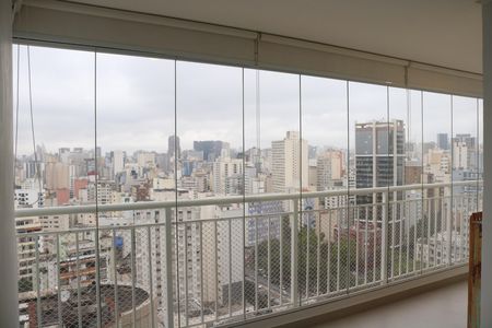 Varanda da Sala de apartamento à venda com 2 quartos, 68m² em Santa Cecilia, São Paulo