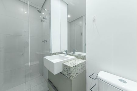 Studio para alugar com 23m², 1 quarto e 1 vaga Studio para alugar com 23m², 1 quarto e 1 vagaBanheiro