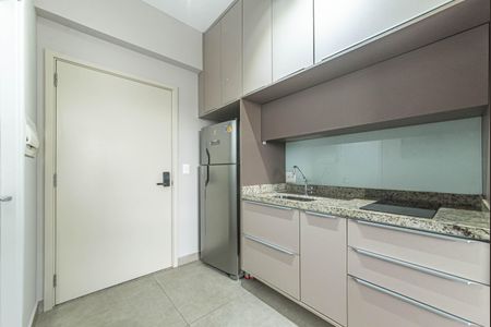 Studio para alugar com 23m², 1 quarto e 1 vaga Studio para alugar com 23m², 1 quarto e 1 vagaCozinha