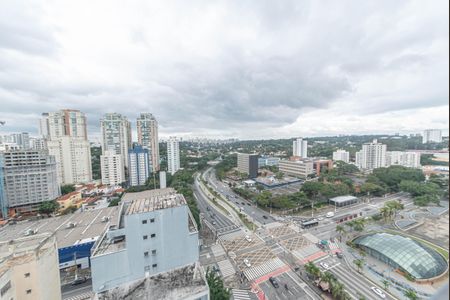 Varanda - Vista de kitnet/studio para alugar com 1 quarto, 23m² em Jardim das Acacias, São Paulo