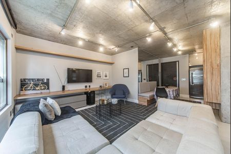 Sala de apartamento para alugar com 1 quarto, 70m² em Cidade Monções, São Paulo