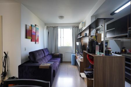 Sala  de apartamento à venda com 2 quartos, 48m² em Cristal, Porto Alegre