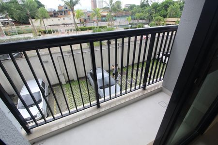 Sala - Varanda de kitnet/studio para alugar com 1 quarto, 36m² em Jacarepaguá, Rio de Janeiro