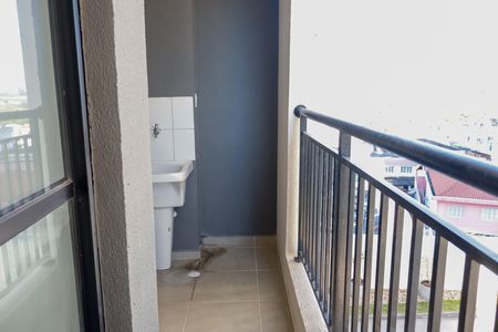 Apartamento para alugar com 37m², 2 quartos e sem vagaSacada