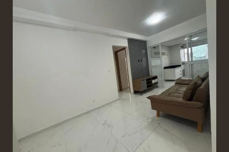Sala de apartamento para alugar com 2 quartos, 70m² em Boqueirão, Santos